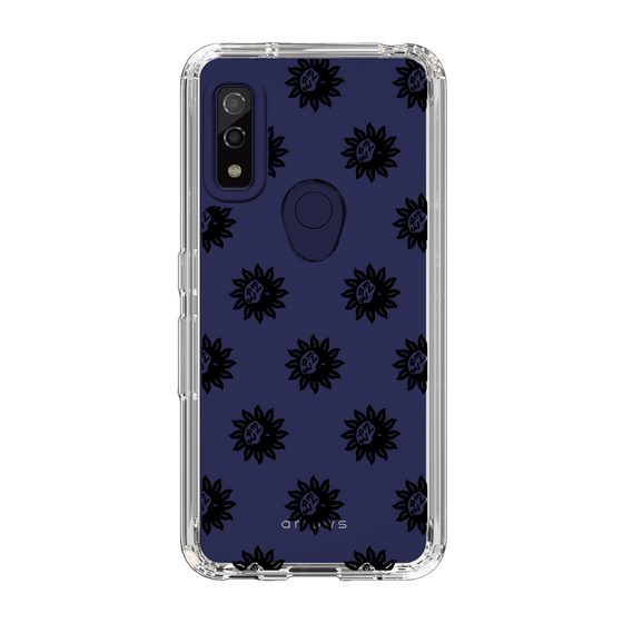 Slim Protection Case［ EVRIS - Sunny Motif - Black ］