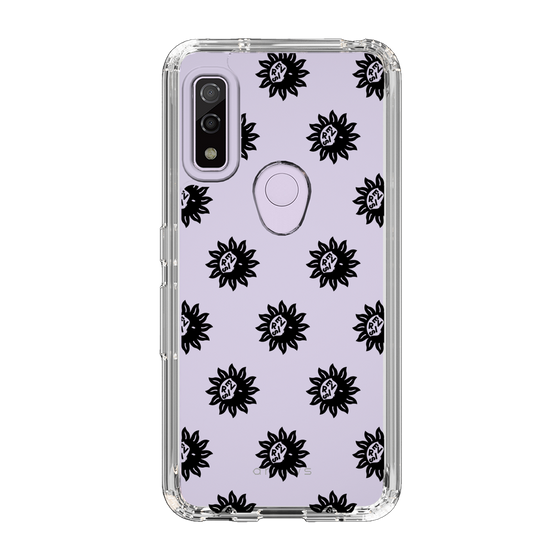 Slim Protection Case［ EVRIS - Sunny Motif - Black ］