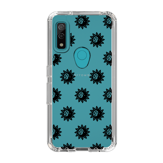 Slim Protection Case［ EVRIS - Sunny Motif - Black ］