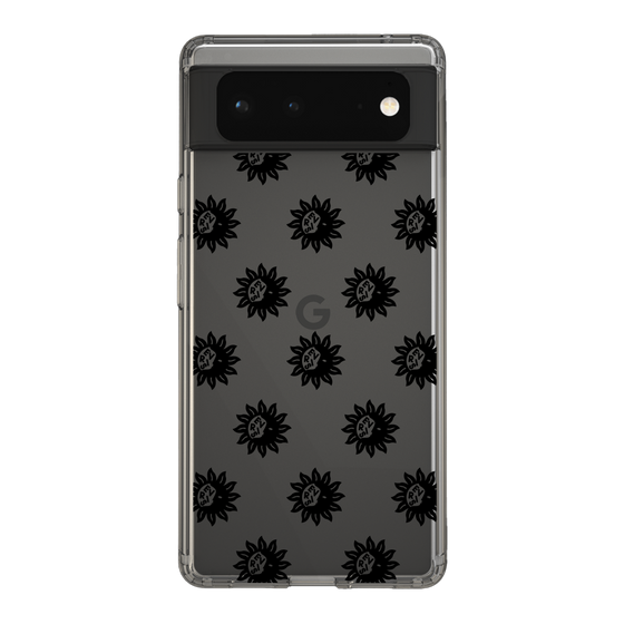 Slim Protection Case［ EVRIS - Sunny Motif - Black ］