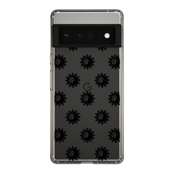 Slim Protection Case［ EVRIS - Sunny Motif - Black ］