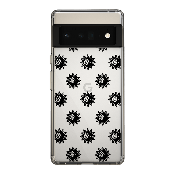 Slim Protection Case［ EVRIS - Sunny Motif - Black ］