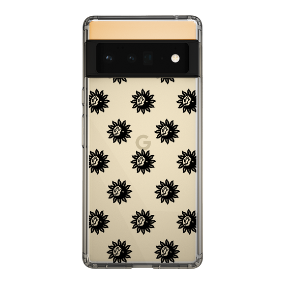 Slim Protection Case［ EVRIS - Sunny Motif - Black ］