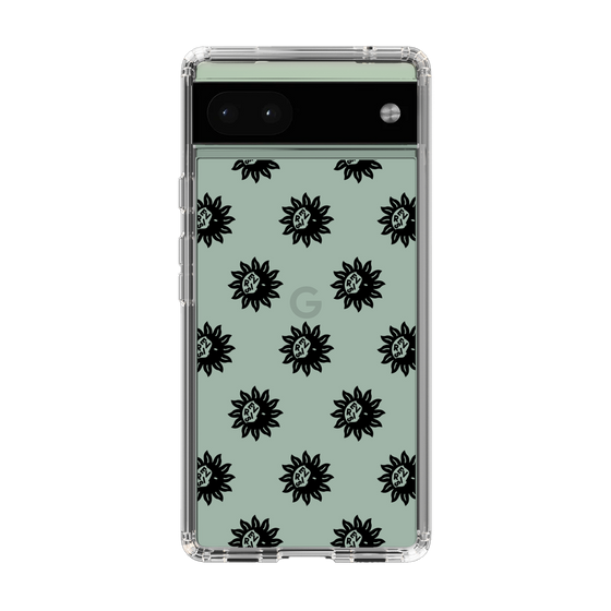 Slim Protection Case［ EVRIS - Sunny Motif - Black ］