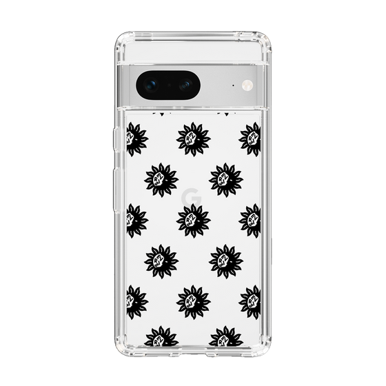 Slim Protection Case［ EVRIS - Sunny Motif - Black ］