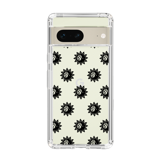 Slim Protection Case［ EVRIS - Sunny Motif - Black ］
