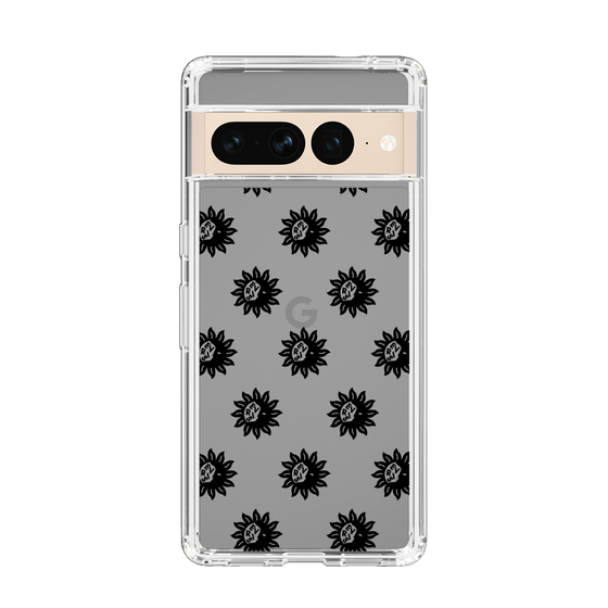Slim Protection Case［ EVRIS - Sunny Motif - Black ］