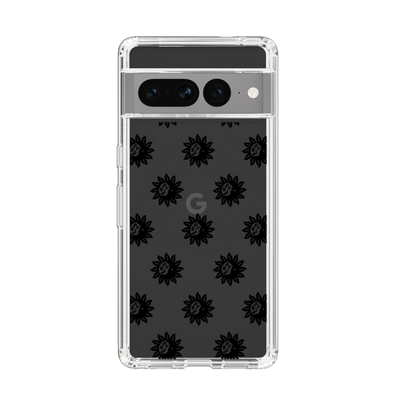Slim Protection Case［ EVRIS - Sunny Motif - Black ］