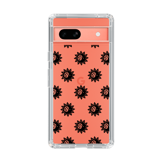 Slim Protection Case［ EVRIS - Sunny Motif - Black ］