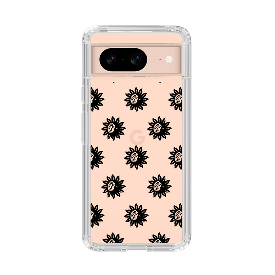 Slim Protection Case［ EVRIS - Sunny Motif - Black ］