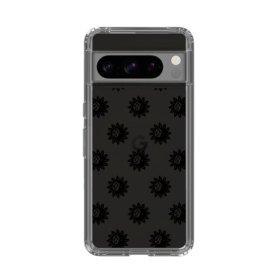 Slim Protection Case［ EVRIS - Sunny Motif - Black ］
