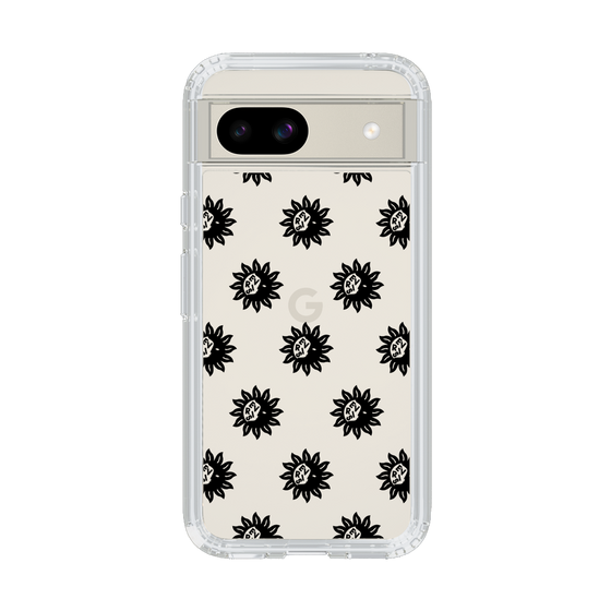 Slim Protection Case［ EVRIS - Sunny Motif - Black ］