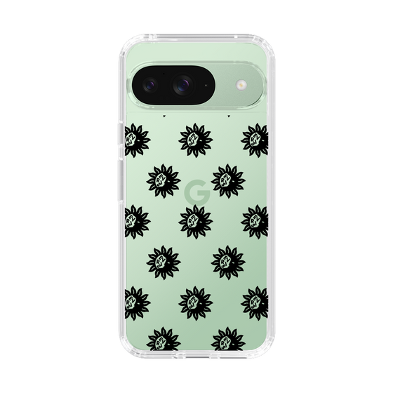 Slim Protection Case［ EVRIS - Sunny Motif - Black ］