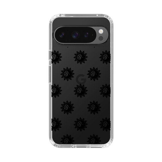 Slim Protection Case［ EVRIS - Sunny Motif - Black ］