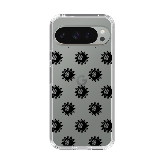 Slim Protection Case［ EVRIS - Sunny Motif - Black ］