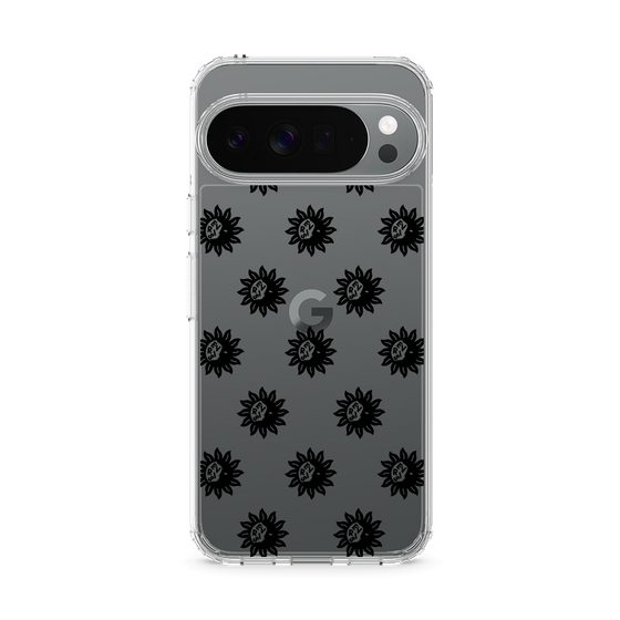 Slim Protection Case［ EVRIS - Sunny Motif - Black ］