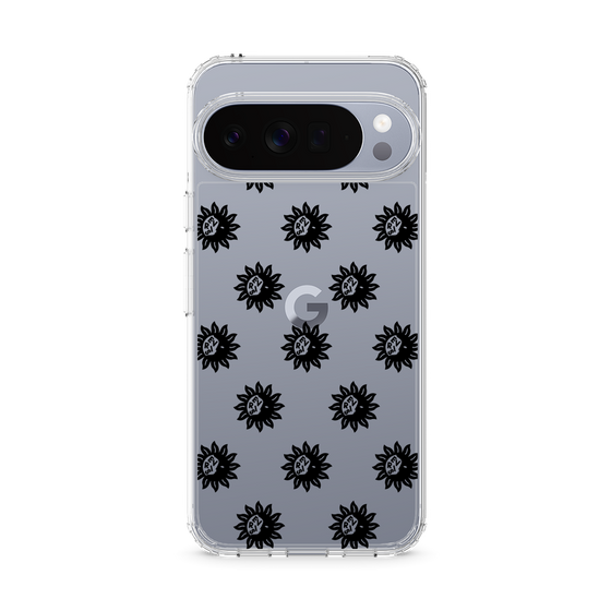 Slim Protection Case［ EVRIS - Sunny Motif - Black ］