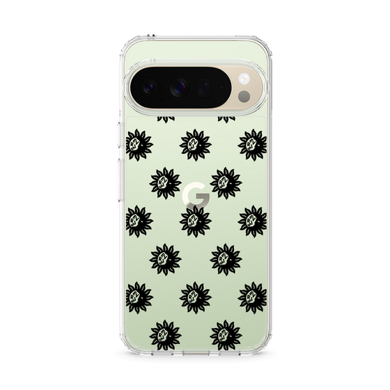 Slim Protection Case［ EVRIS - Sunny Motif - Black ］