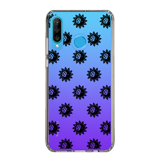 Slim Protection Case［ EVRIS - Sunny Motif - Black ］