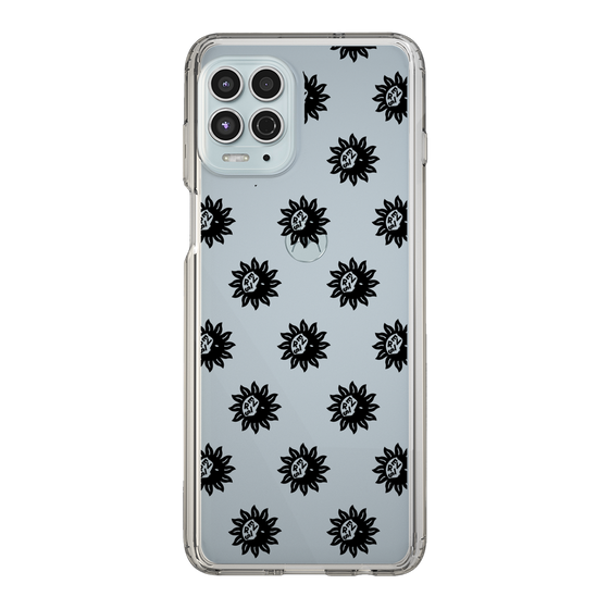 Slim Protection Case［ EVRIS - Sunny Motif - Black ］