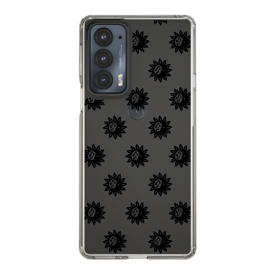 Slim Protection Case［ EVRIS - Sunny Motif - Black ］