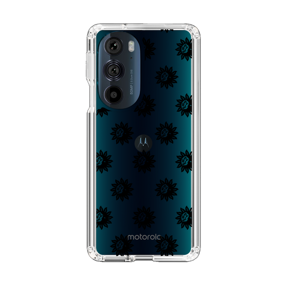 Slim Protection Case［ EVRIS - Sunny Motif - Black ］