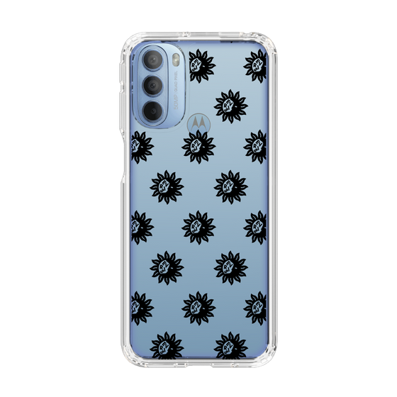 Slim Protection Case［ EVRIS - Sunny Motif - Black ］