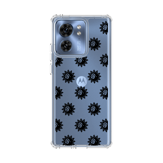 Slim Protection Case［ EVRIS - Sunny Motif - Black ］