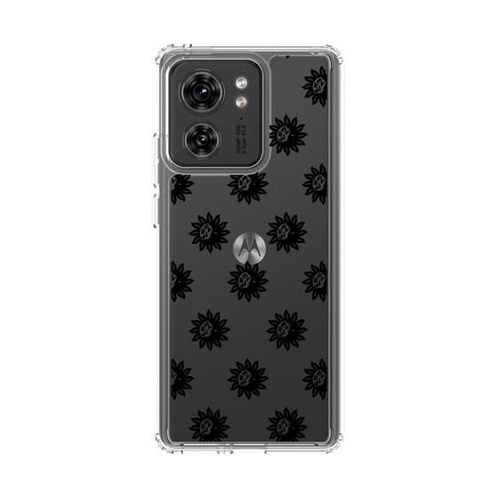 Slim Protection Case［ EVRIS - Sunny Motif - Black ］