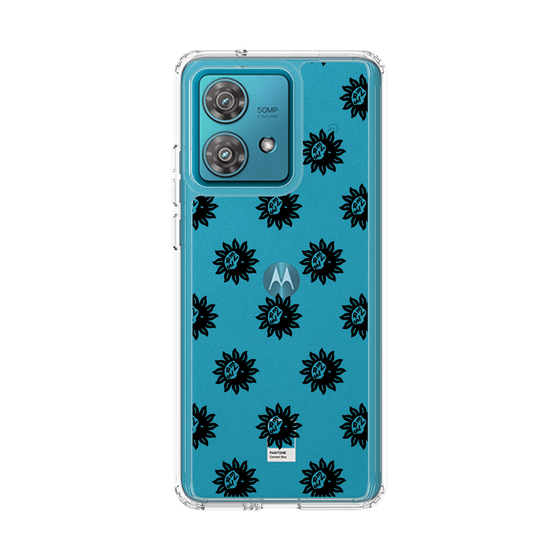 Slim Protection Case［ EVRIS - Sunny Motif - Black ］