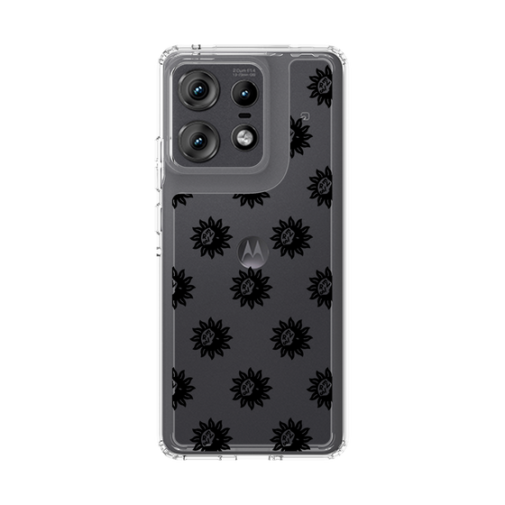 Slim Protection Case［ EVRIS - Sunny Motif - Black ］
