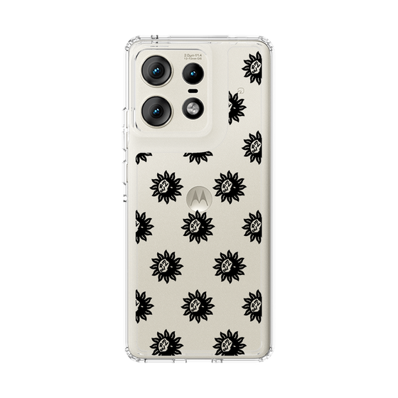 Slim Protection Case［ EVRIS - Sunny Motif - Black ］