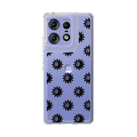 Slim Protection Case［ EVRIS - Sunny Motif - Black ］