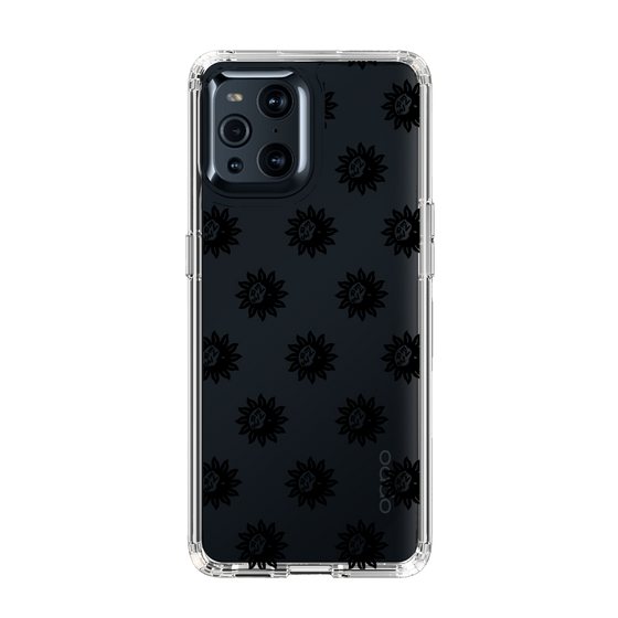 Slim Protection Case［ EVRIS - Sunny Motif - Black ］