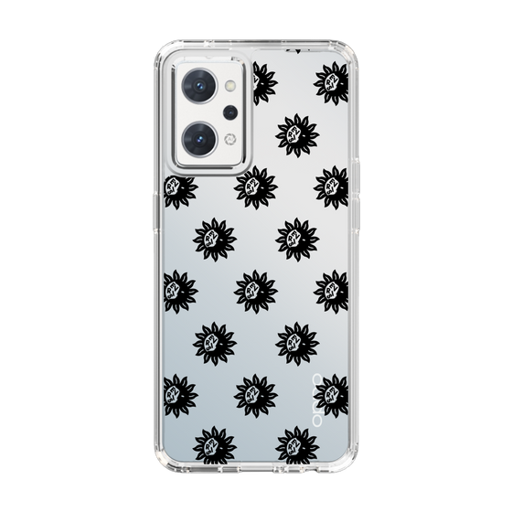 Slim Protection Case［ EVRIS - Sunny Motif - Black ］