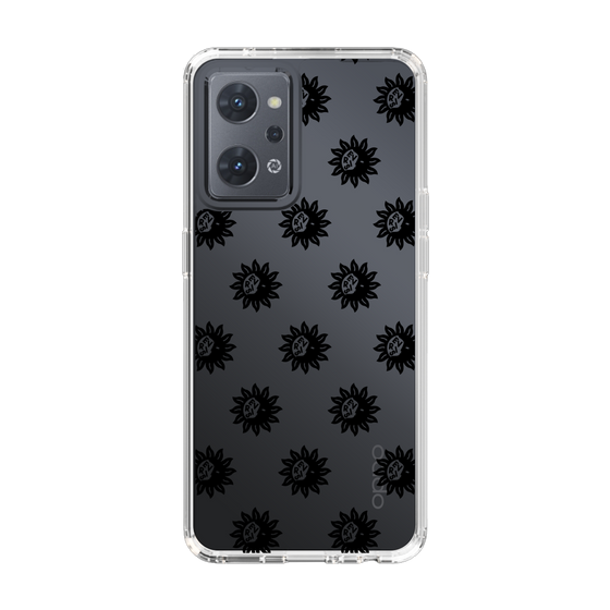 Slim Protection Case［ EVRIS - Sunny Motif - Black ］