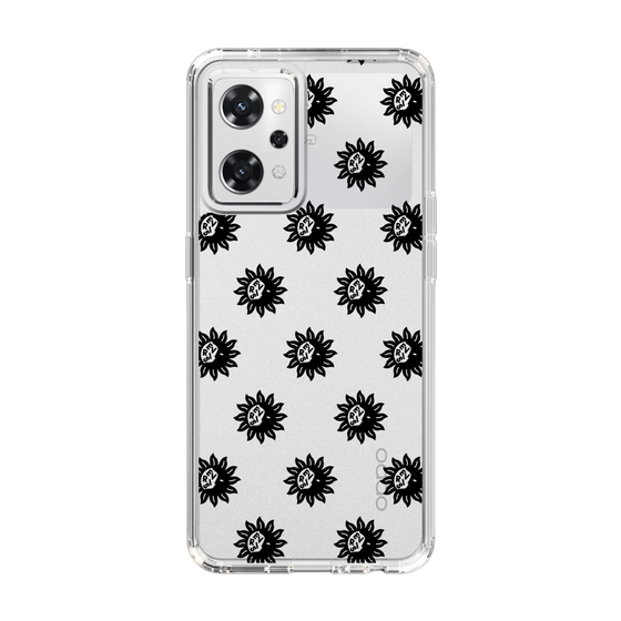 Slim Protection Case［ EVRIS - Sunny Motif - Black ］