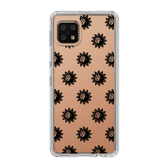 Slim Protection Case［ EVRIS - Sunny Motif - Black ］