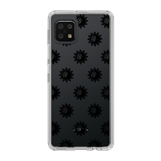 Slim Protection Case［ EVRIS - Sunny Motif - Black ］