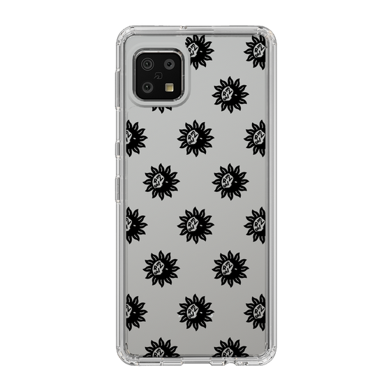 Slim Protection Case［ EVRIS - Sunny Motif - Black ］