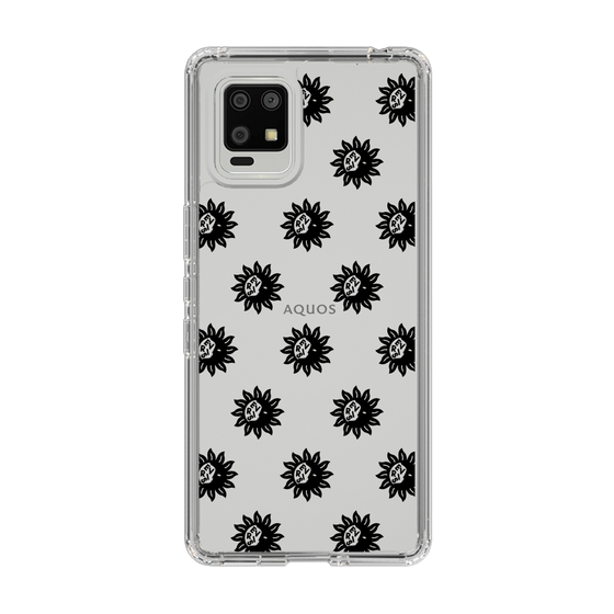 Slim Protection Case［ EVRIS - Sunny Motif - Black ］