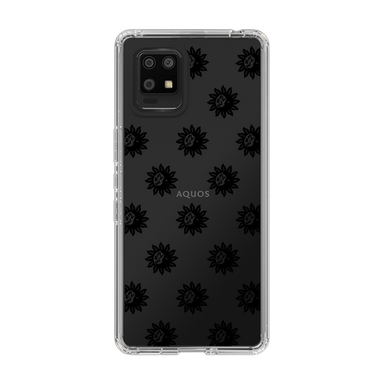 Slim Protection Case［ EVRIS - Sunny Motif - Black ］