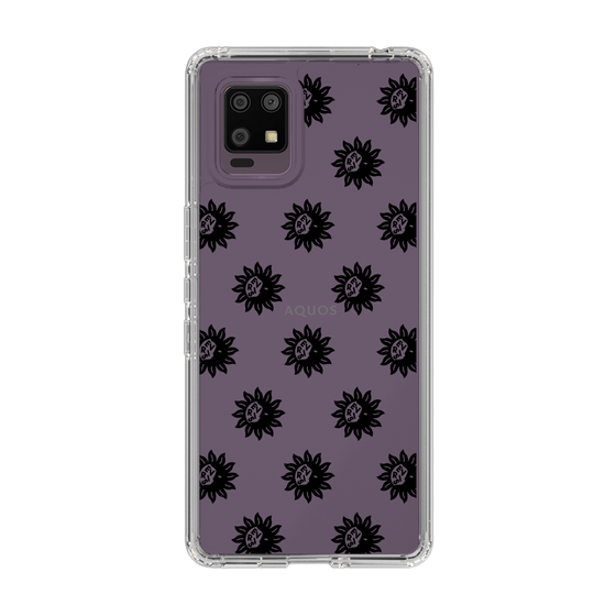 Slim Protection Case［ EVRIS - Sunny Motif - Black ］