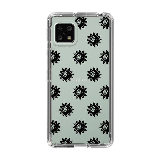 Slim Protection Case［ EVRIS - Sunny Motif - Black ］