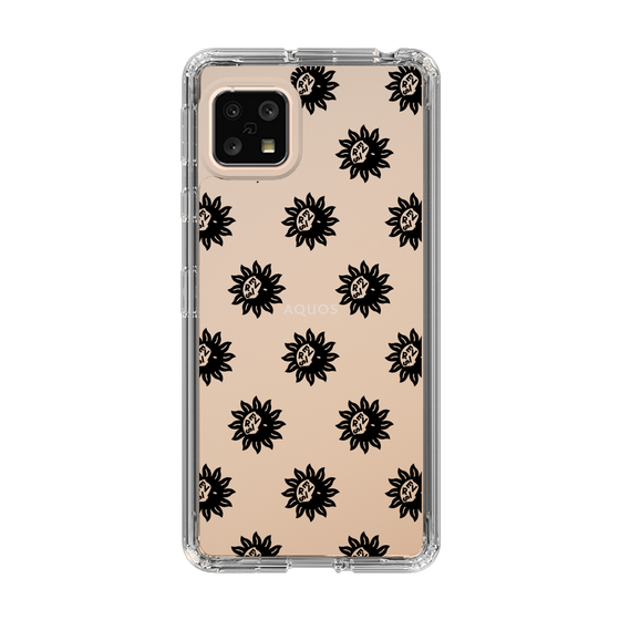 Slim Protection Case［ EVRIS - Sunny Motif - Black ］