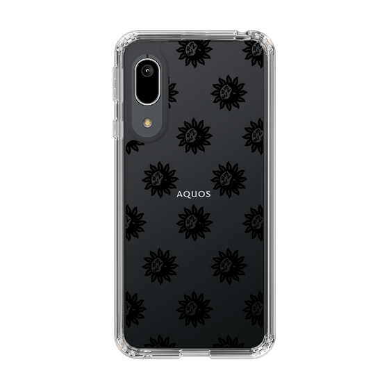 Slim Protection Case［ EVRIS - Sunny Motif - Black ］