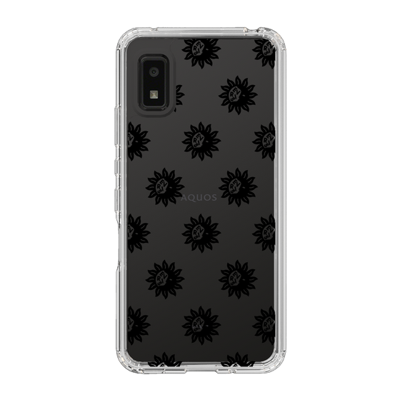 Slim Protection Case［ EVRIS - Sunny Motif - Black ］