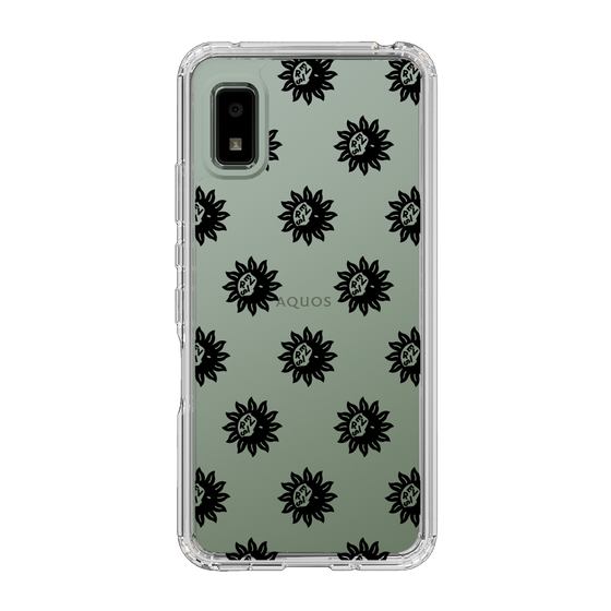 Slim Protection Case［ EVRIS - Sunny Motif - Black ］