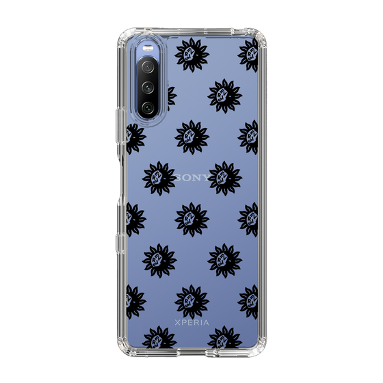 Slim Protection Case［ EVRIS - Sunny Motif - Black ］