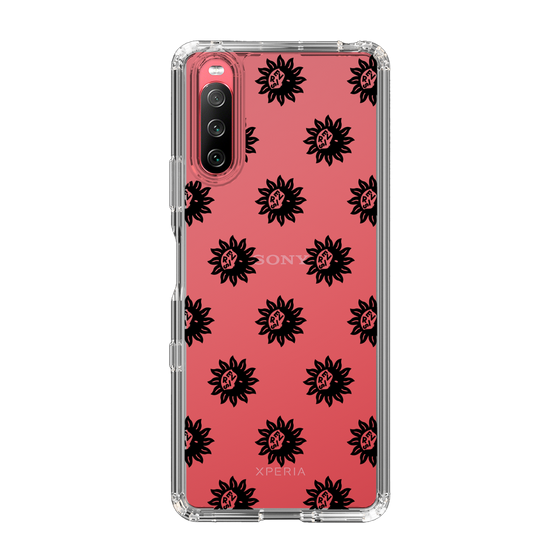 Slim Protection Case［ EVRIS - Sunny Motif - Black ］